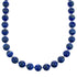 Sterling Silvers Southwest Lapis Round Bead Necklace BX120531